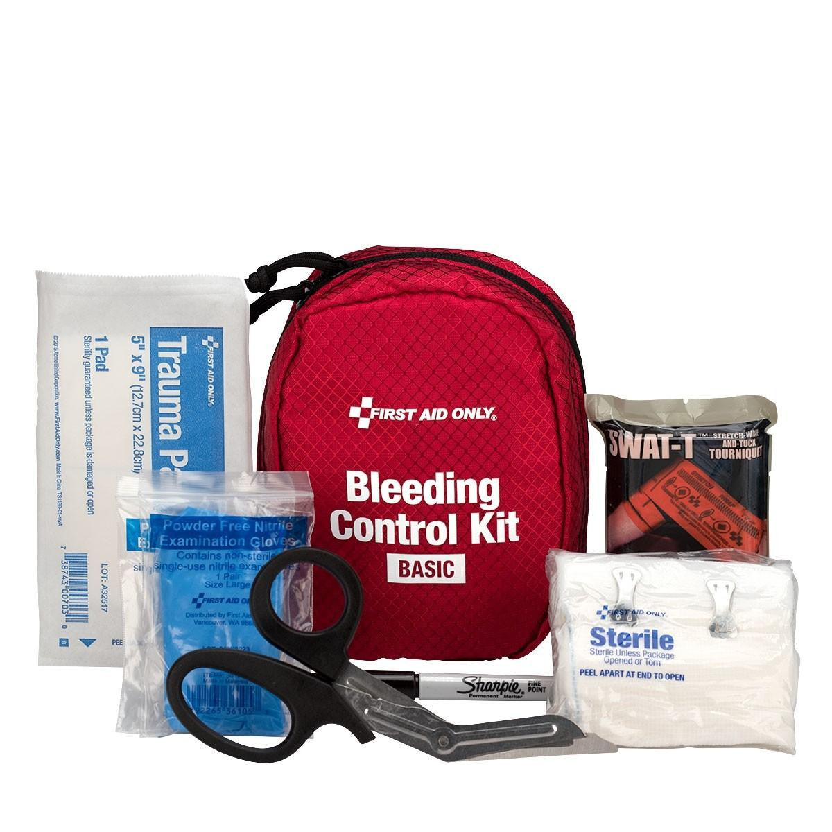 Bleeding Control Kit - Basic, Fabric Case 91061