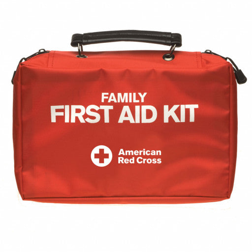 American Red Cross Deluxe Family First Aid Kit - 115 Piece Large Soft-sided Kit 9162-RC