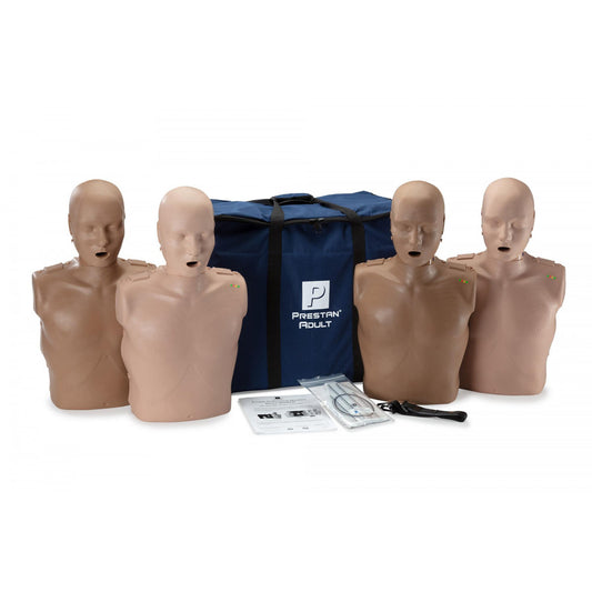 PRESTAN Diversity Professional Adult CPR Training Manikins 4-Pack  PP-AM-400M-MSDS