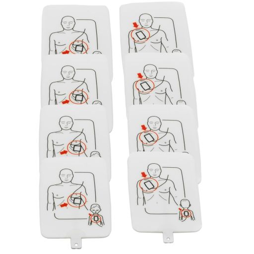 Prestan Professional AED UltraTrainer Pads, 4 Pack