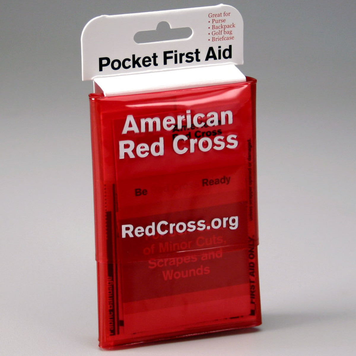 American Red Cross Mini First Aid Kit, Tri-Fold Vinyl Case RC-600