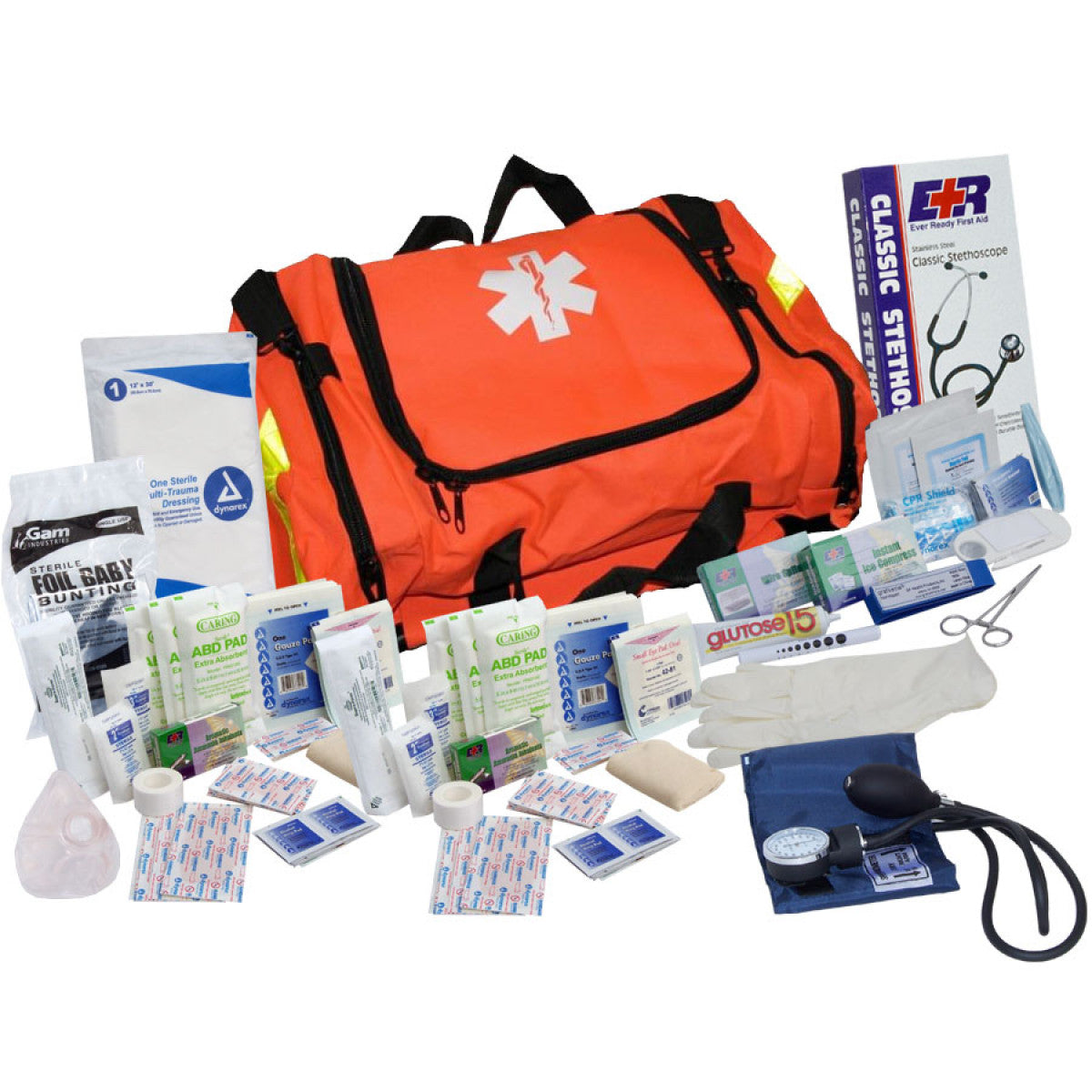 151 Piece First Responder Kit – Blue URG-999207N